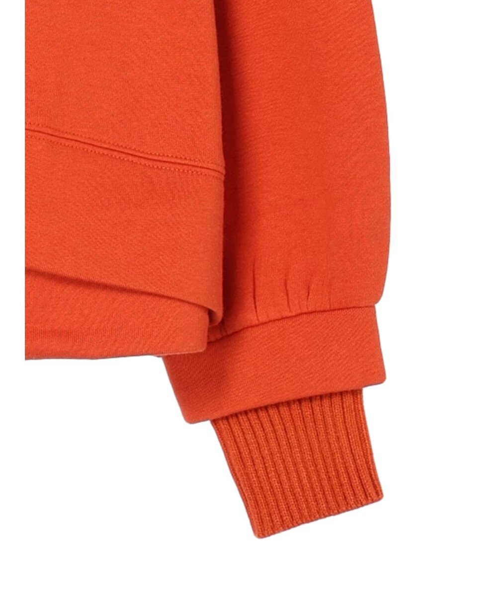 Green Parks 裏起毛ニットリブドッキングプルオーバー 