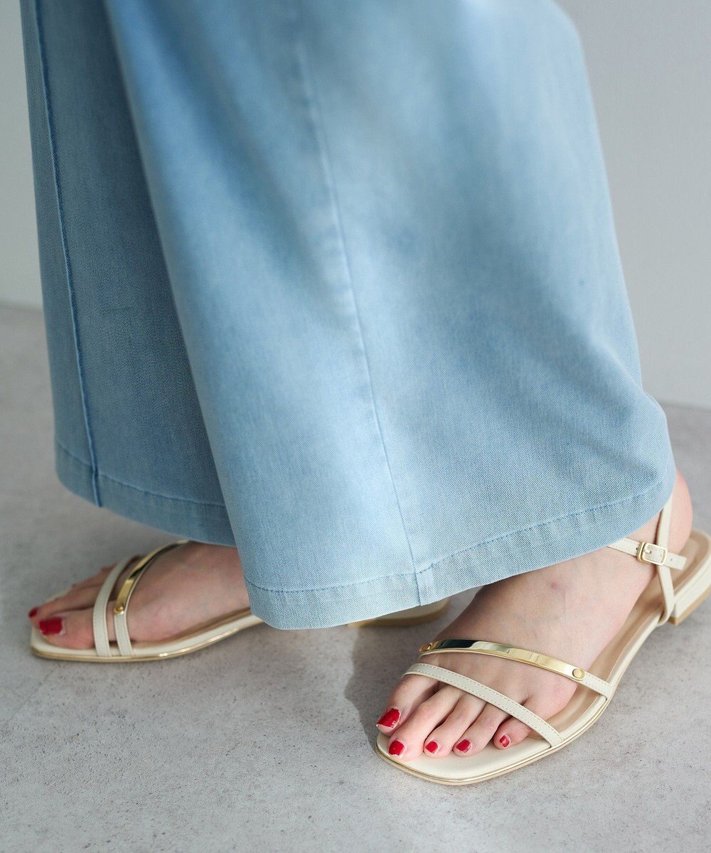 YECCA VECCA [2SET]レイヤードワイドパンツ 