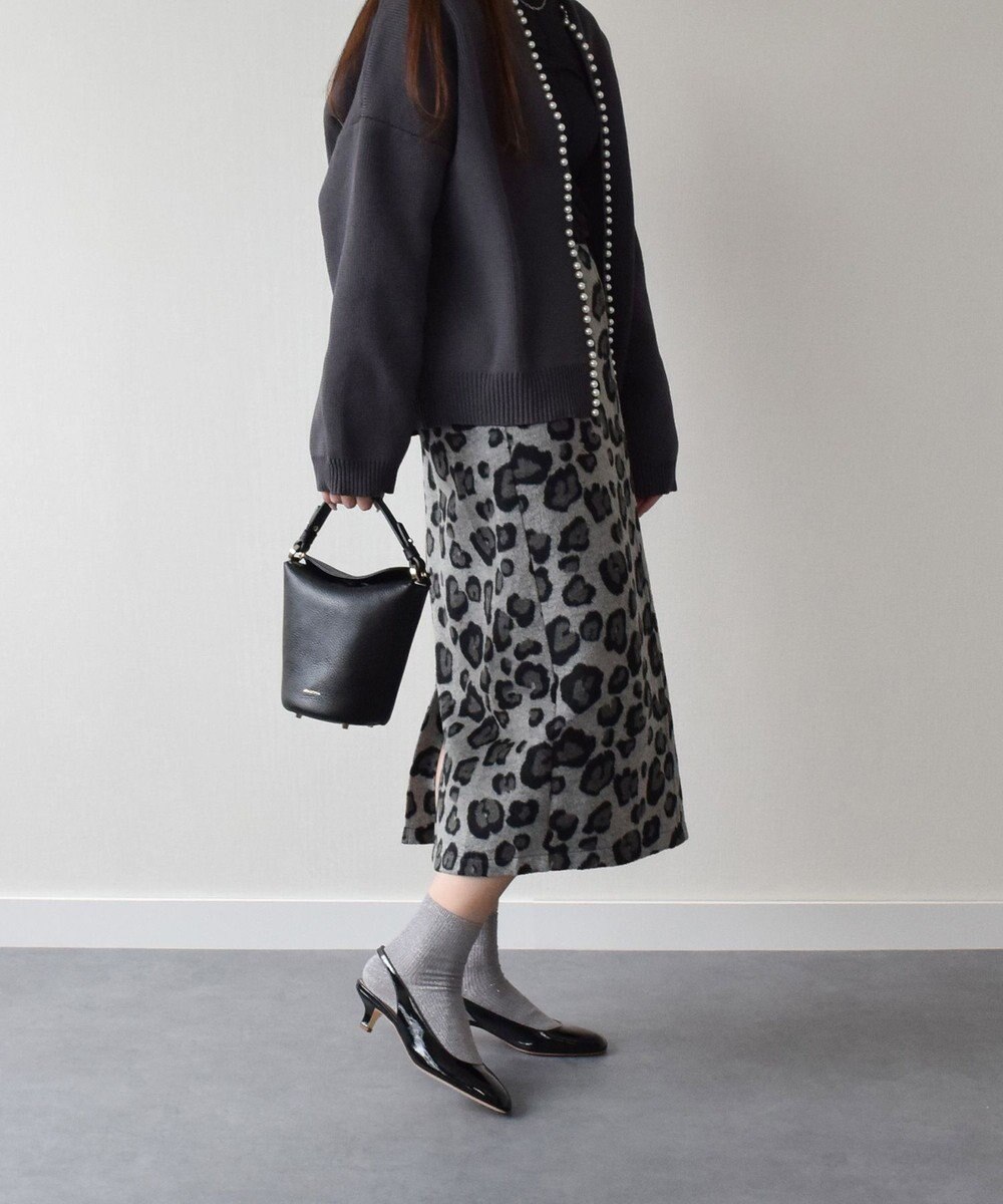 INTER-CHAUSSURES 【LORISTELLA】シュリンクレザーミニバッグ 