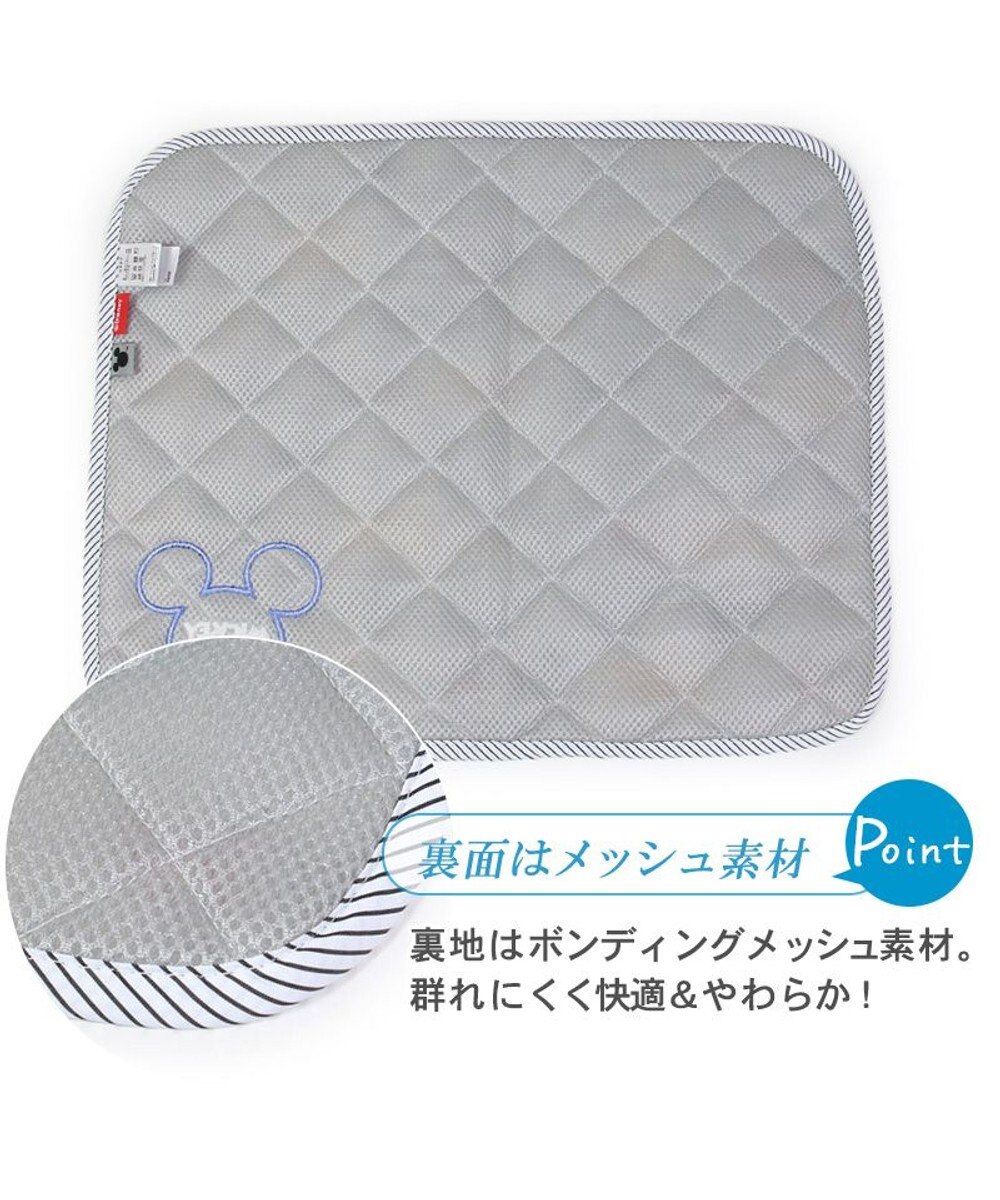 PET PARADISE 犬 クール マット 冷感 ディズニー ミッキーマウス 柔らか アイコン柄クールマット (48×40cm) 接触冷感 ひんやり ペット 