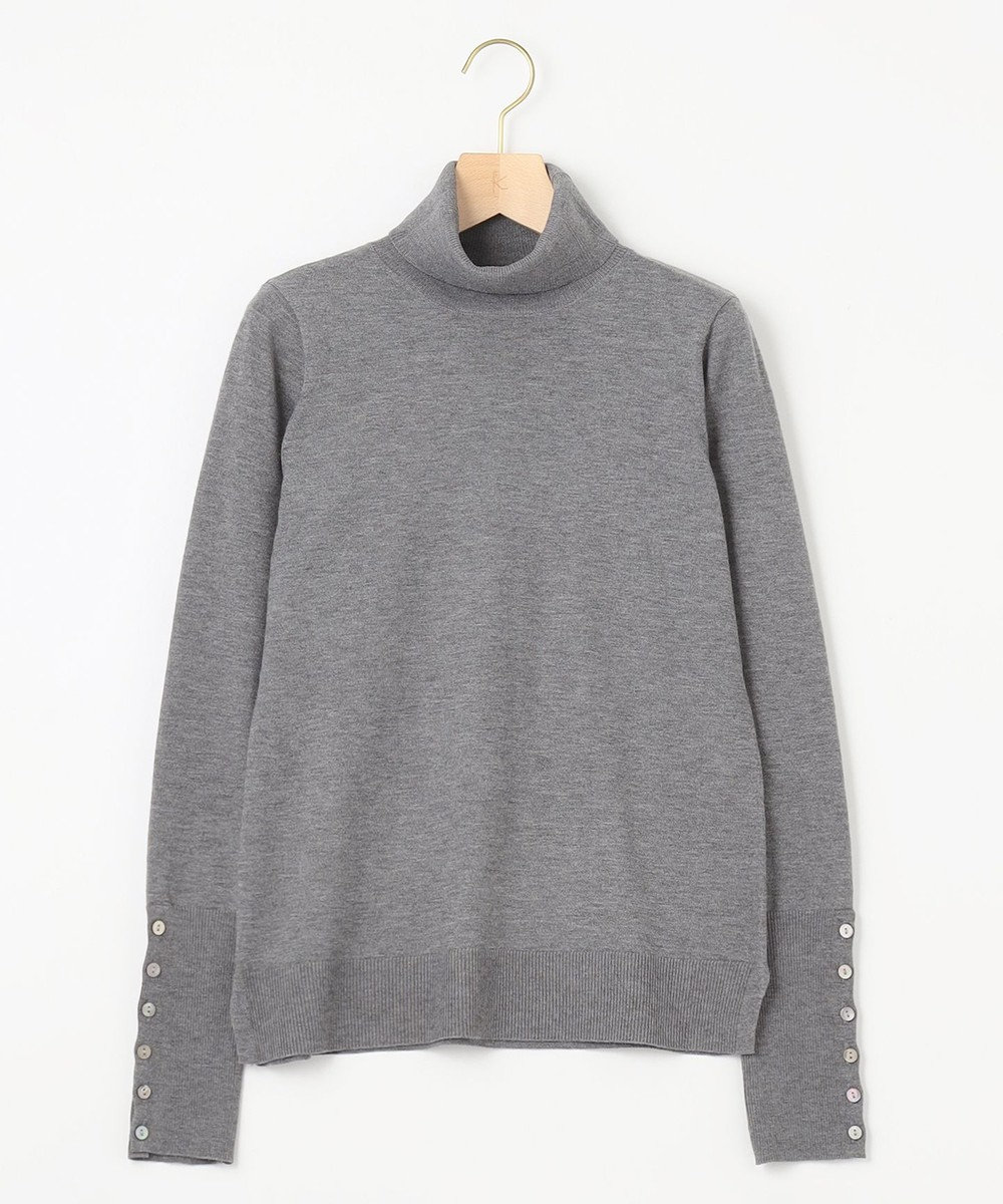 組曲 ルーズフィットタートル ニット 