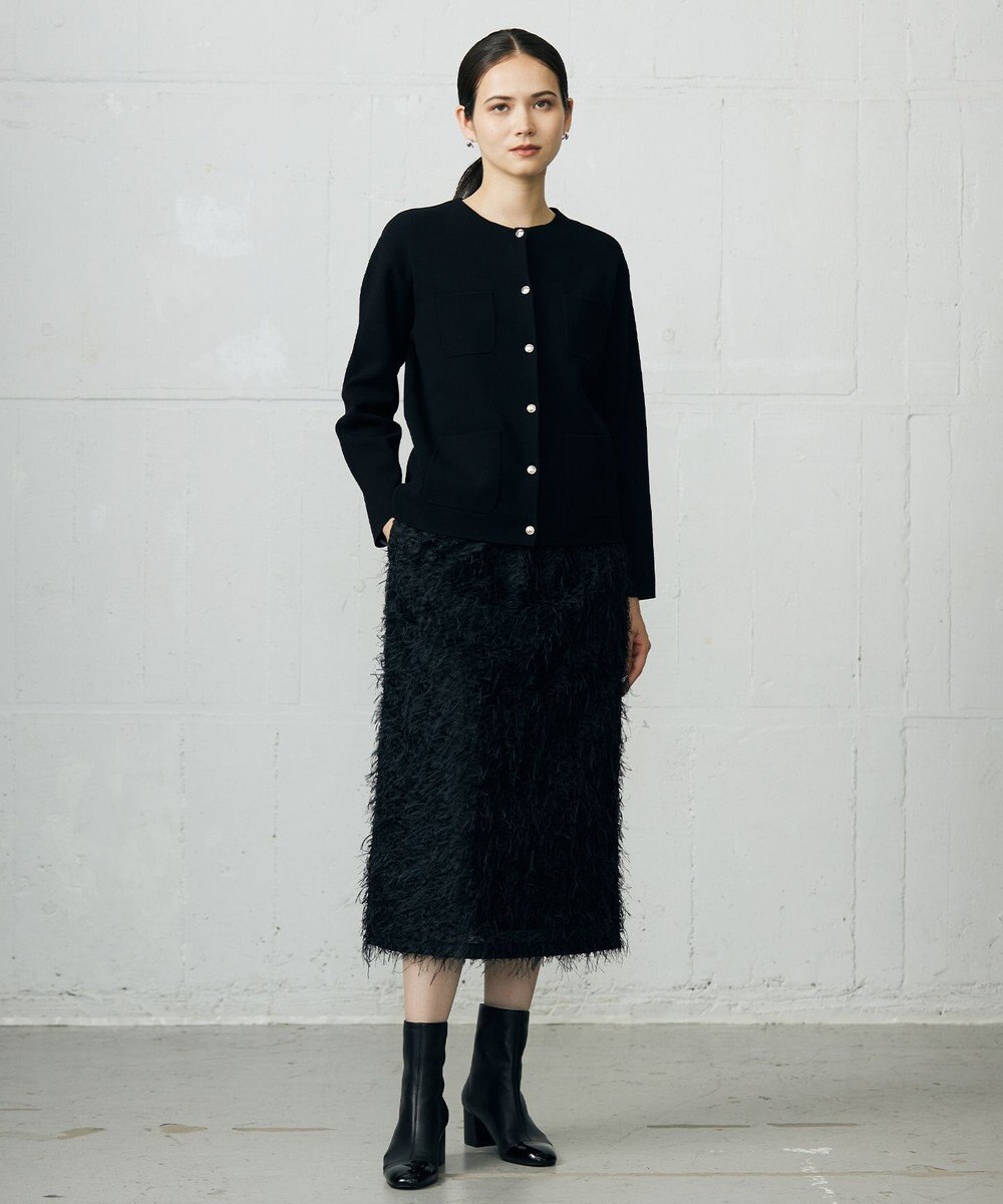 自由区 L 【カタログ掲載】フェザージャカード スカート 