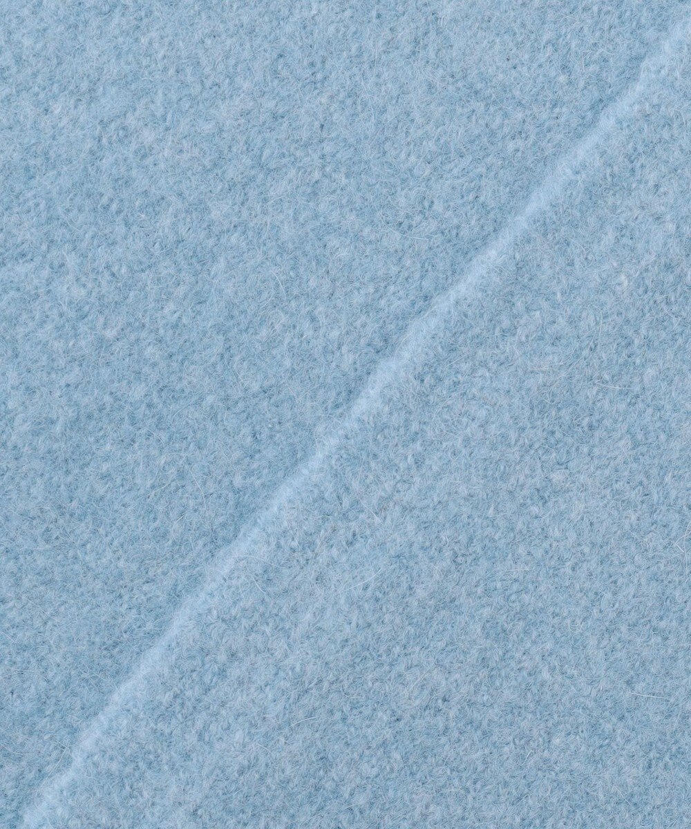 UNFILO 【WEB/一部店舗限定】ふわふわニット 三角ストール 