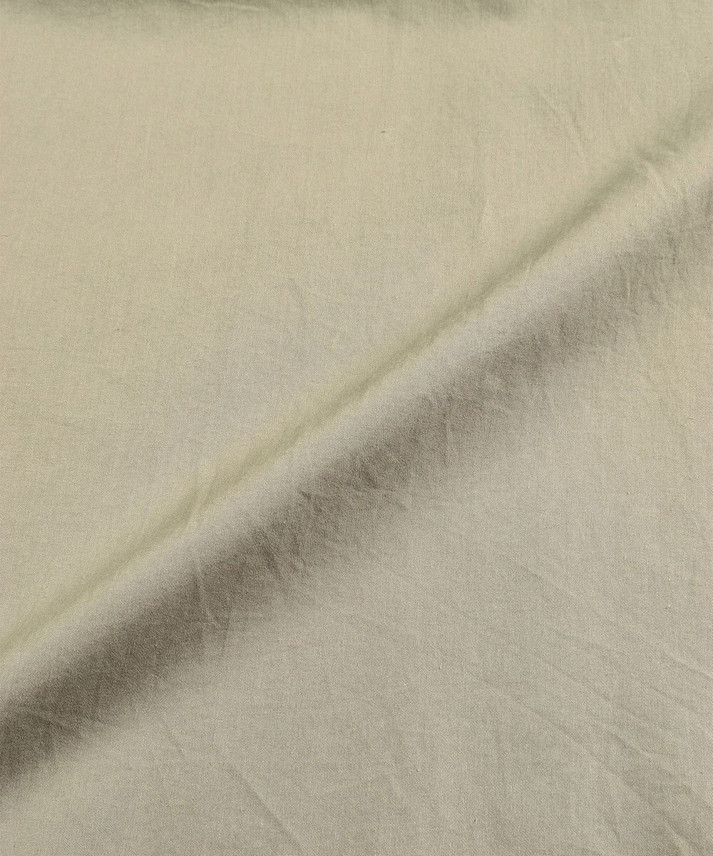 WHITE MAILS 【WOMEN】COTTON PAPER SOFT TWILL ワイドスリーブドレス 