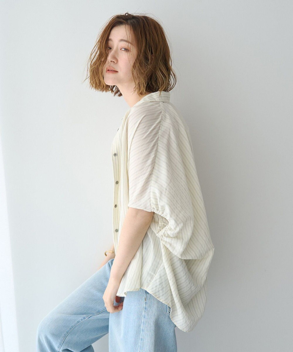 YECCA VECCA ストライプ柄シャツ 