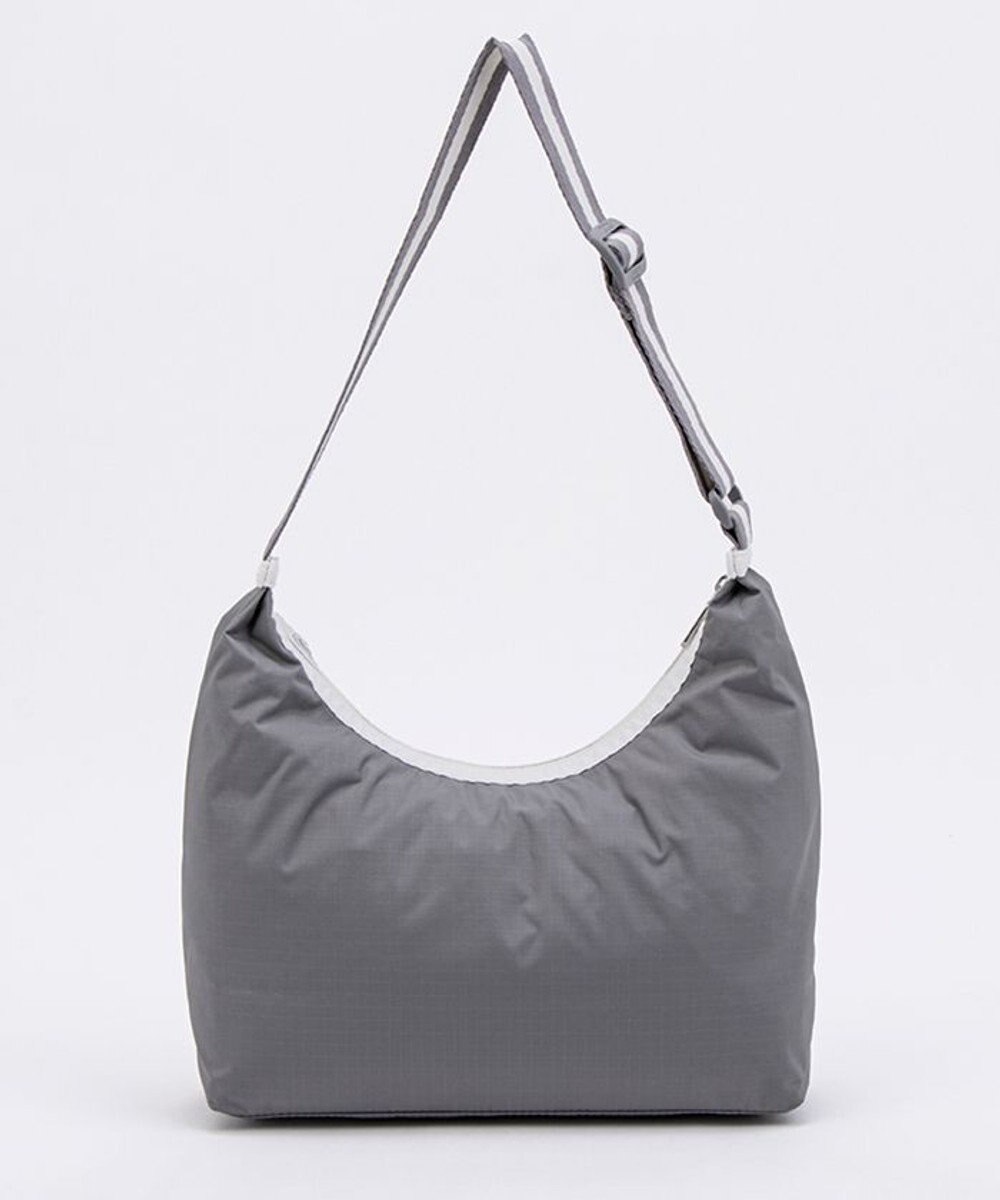 LeSportsac CRESCENT SHOULDER BAG/スペクテイターピュアグレー 