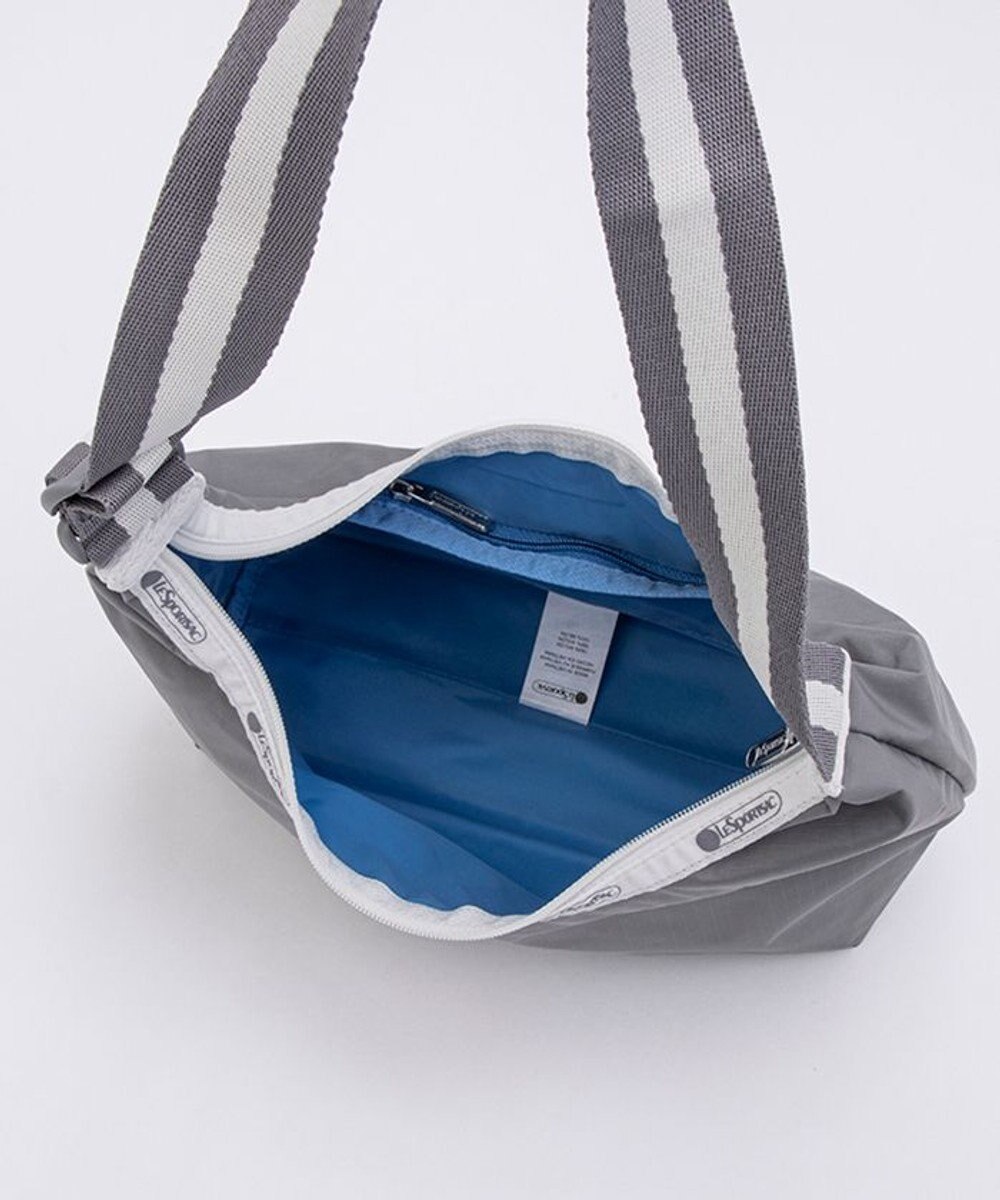 LeSportsac CRESCENT SHOULDER BAG/スペクテイターピュアグレー 