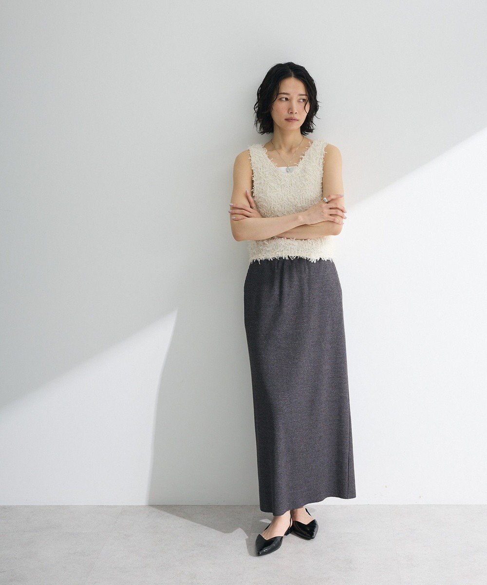 Green Parks ・ＥＬＥＮＣＡＲＥ　ＤＵＥ　リブナロースカート 