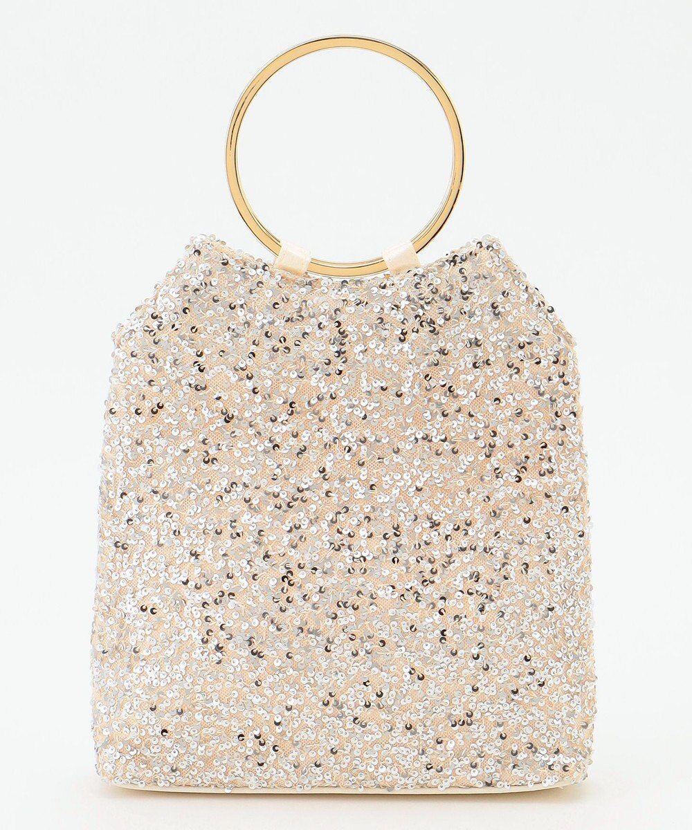 ANY SIS 【2WAY】リングメタルスパンコール ショルダーバッグ 