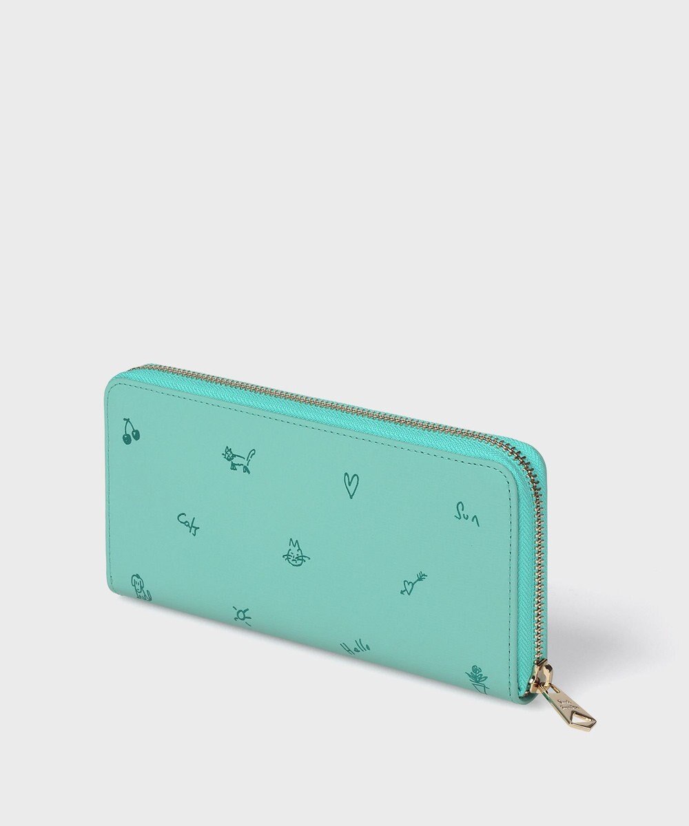Paul Smith カラードゥードゥル ラウンドジップ 長財布 