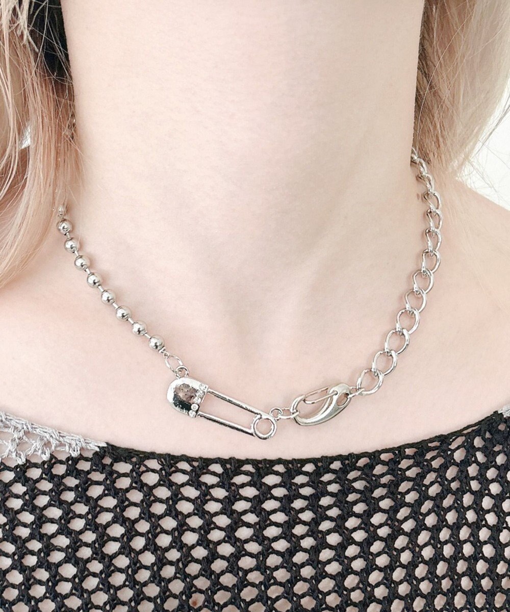 WEGO Lカラビナモチーフネックレス 