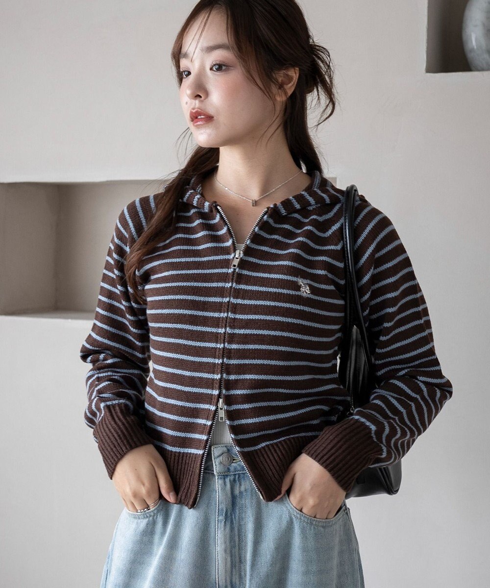 WEGO 【新色追加】別注USPOLOWZIPニットPK 