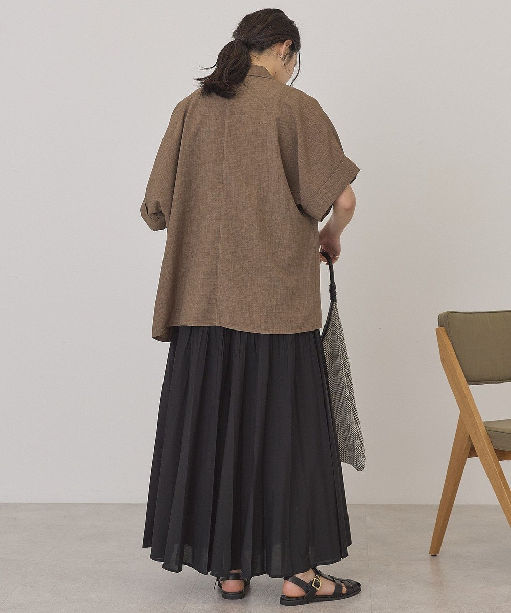 AMERICAN HOLIC 【選べる丈】シアープリーツスカート 