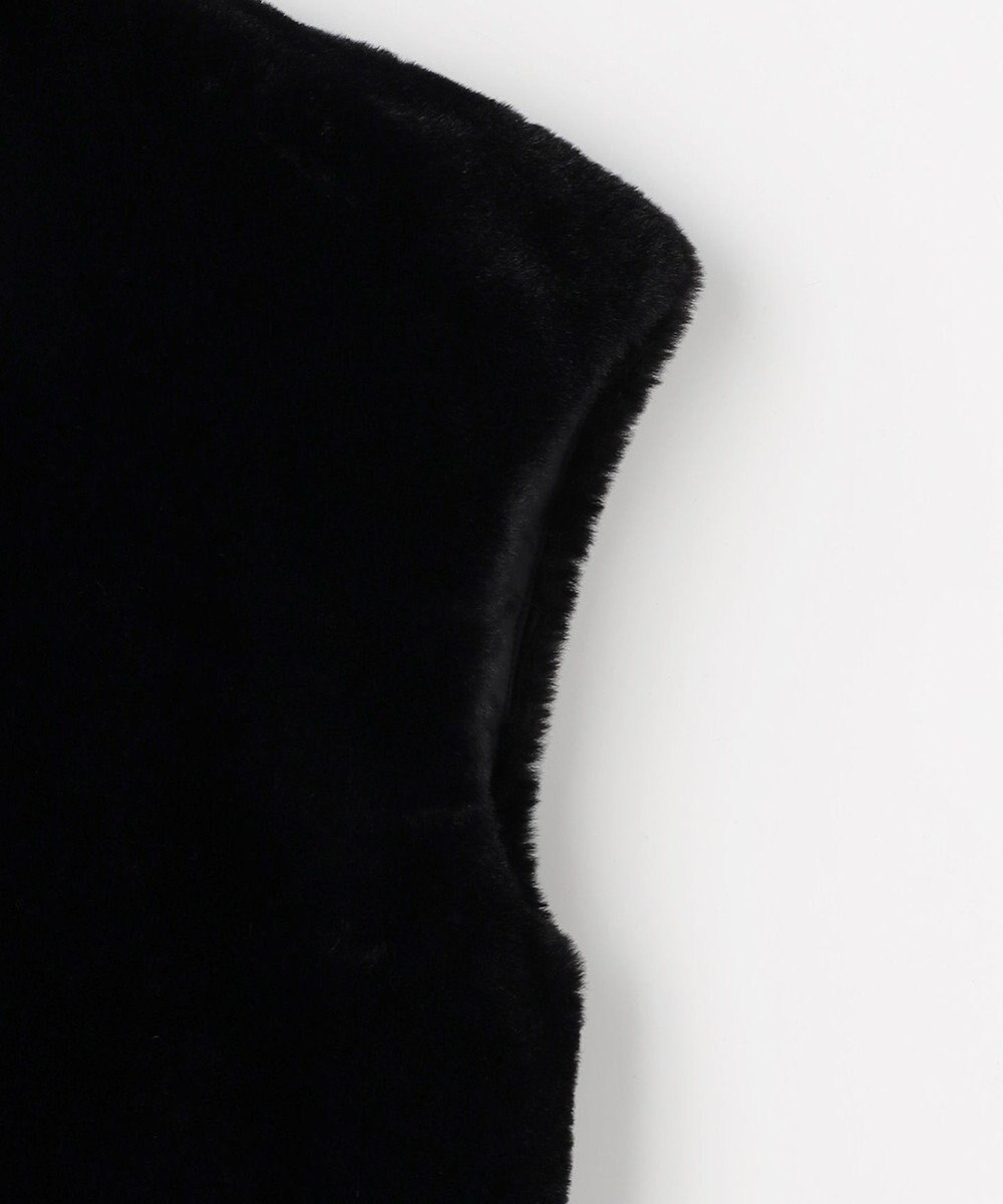 23区GOLF 【WOMEN】ファー＆キルトコンビワンピース 