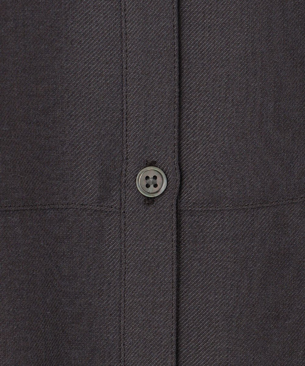 23区 L 【Oggi10月号掲載/洗える】ウールシアービエラ バンドカラー シャツ 