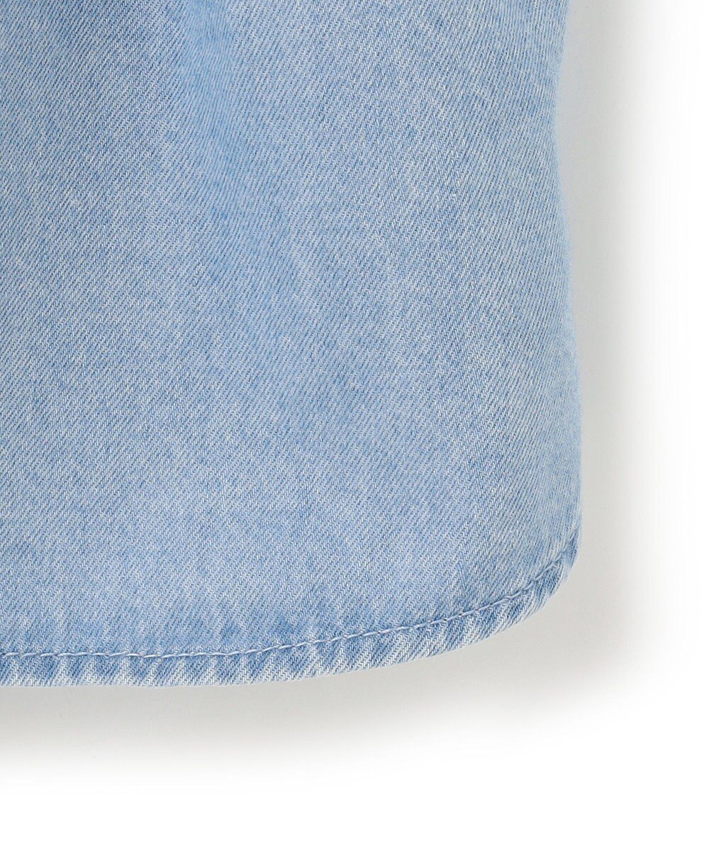 23区 【洗える】ライトダンガリー ビスチェ 