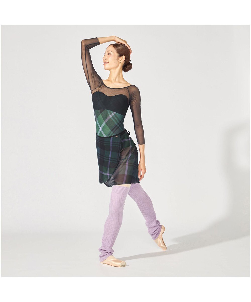 Chacott 7分袖レオタード 