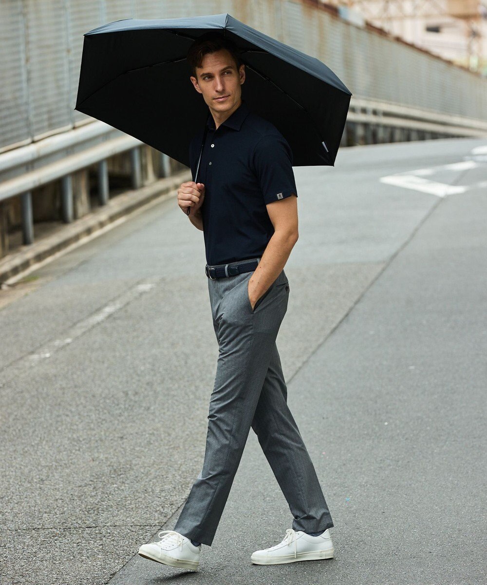 GOTAIRIKU 圧倒的清涼感・８つの機能美【接触冷感/通気性/軽量/撥水…等】クールドッツ セットアップパンツ_ヘリンボーンプリント（25年モデル） 