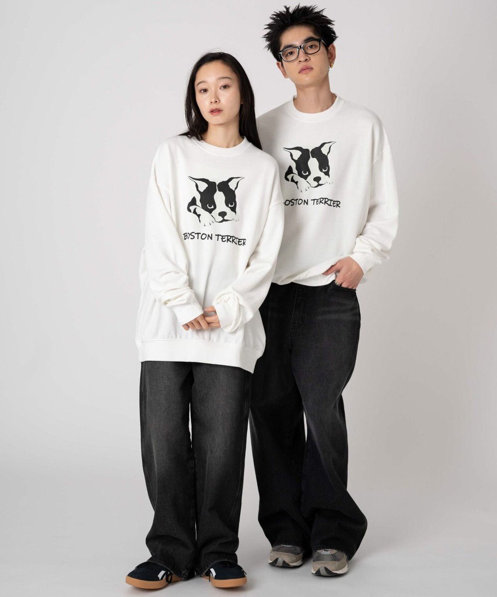 WEGO 【ユニセックス着用ITEM/SMLサイズ展開】アソートグラフィックプルオーバー2 