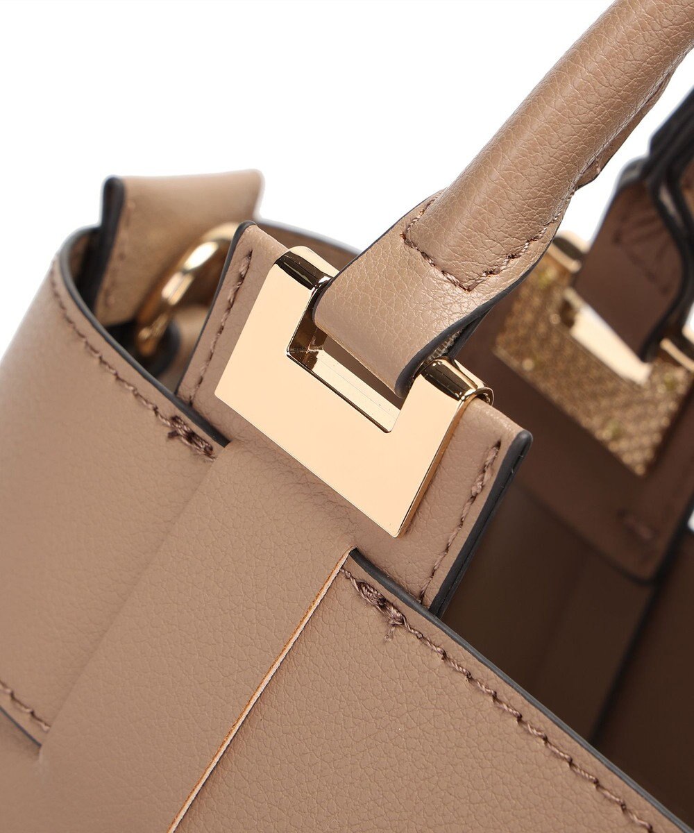 style code 【MERCURYDUO/マーキュリーデュオ】軽量メッシュ　花柄巾着付ミニトートバッグ 