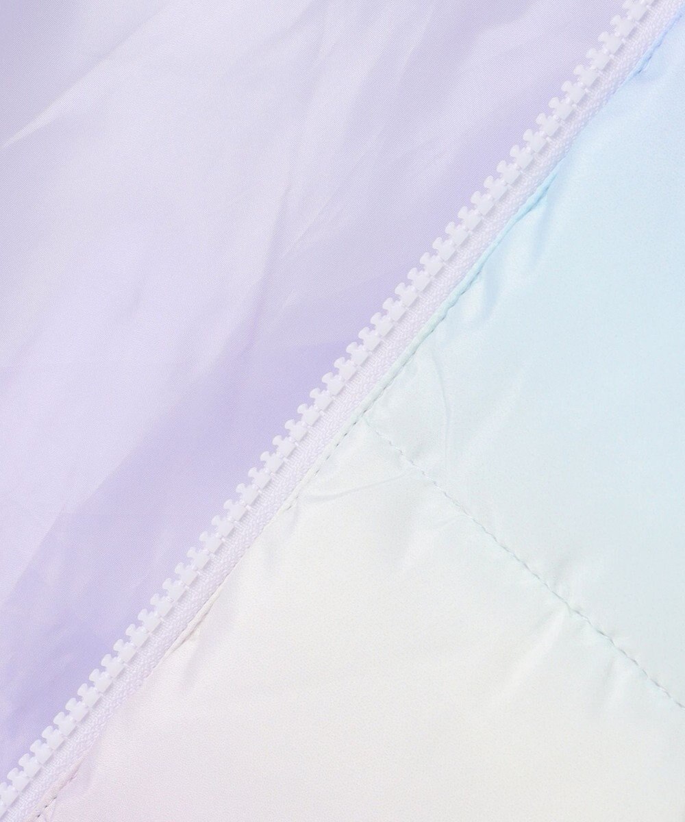 ANY KIDS 【フード取り外し/洗濯機可能】中綿フリル リボンコート 