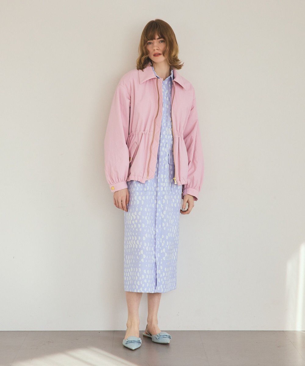 GRACE CONTINENTAL ハーフドットミリタリーワンピース 