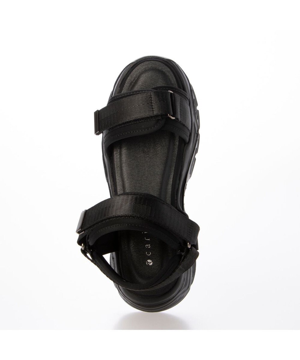 MODE ET JACOMO <carino>厚底ダブルベルトスポーツサンダル 