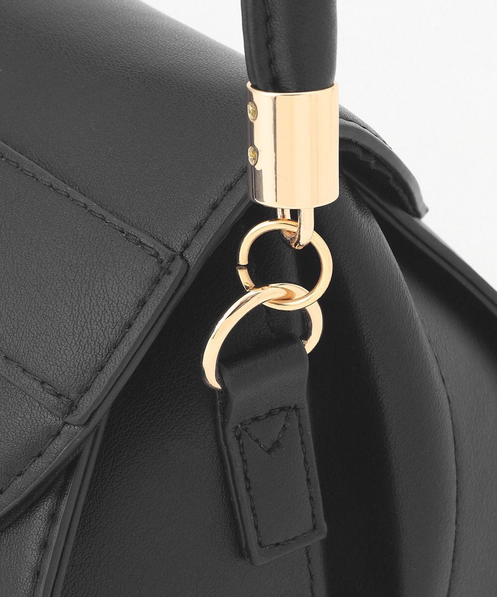 LA BAGAGERIE 【maison vert】 【軽量2WAY】ワイドリボンフラップバッグ 