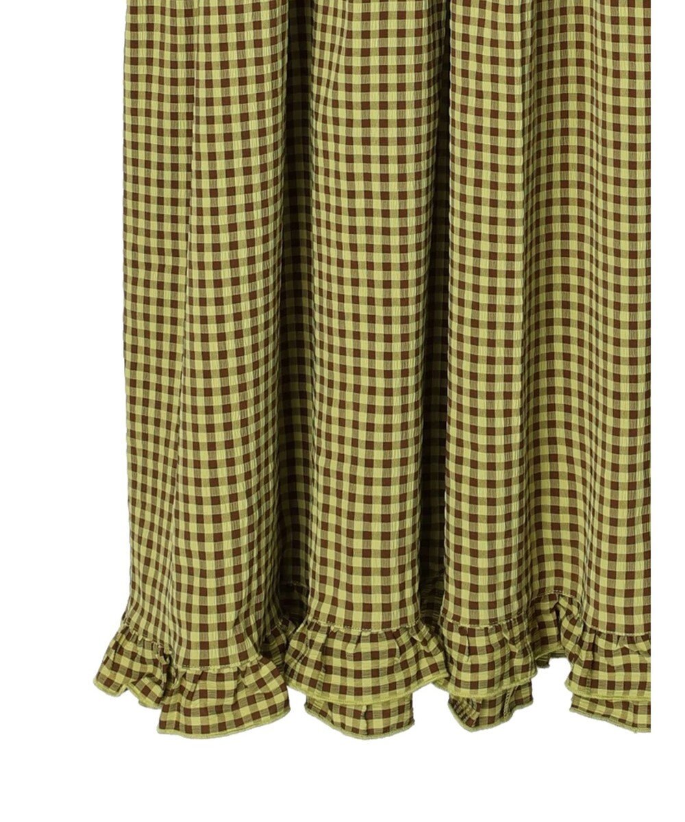 Green Parks ・Ｐｅｔｉｔ　Ｆｌｅｕｒ　カラーギンガムキャミワンピ 