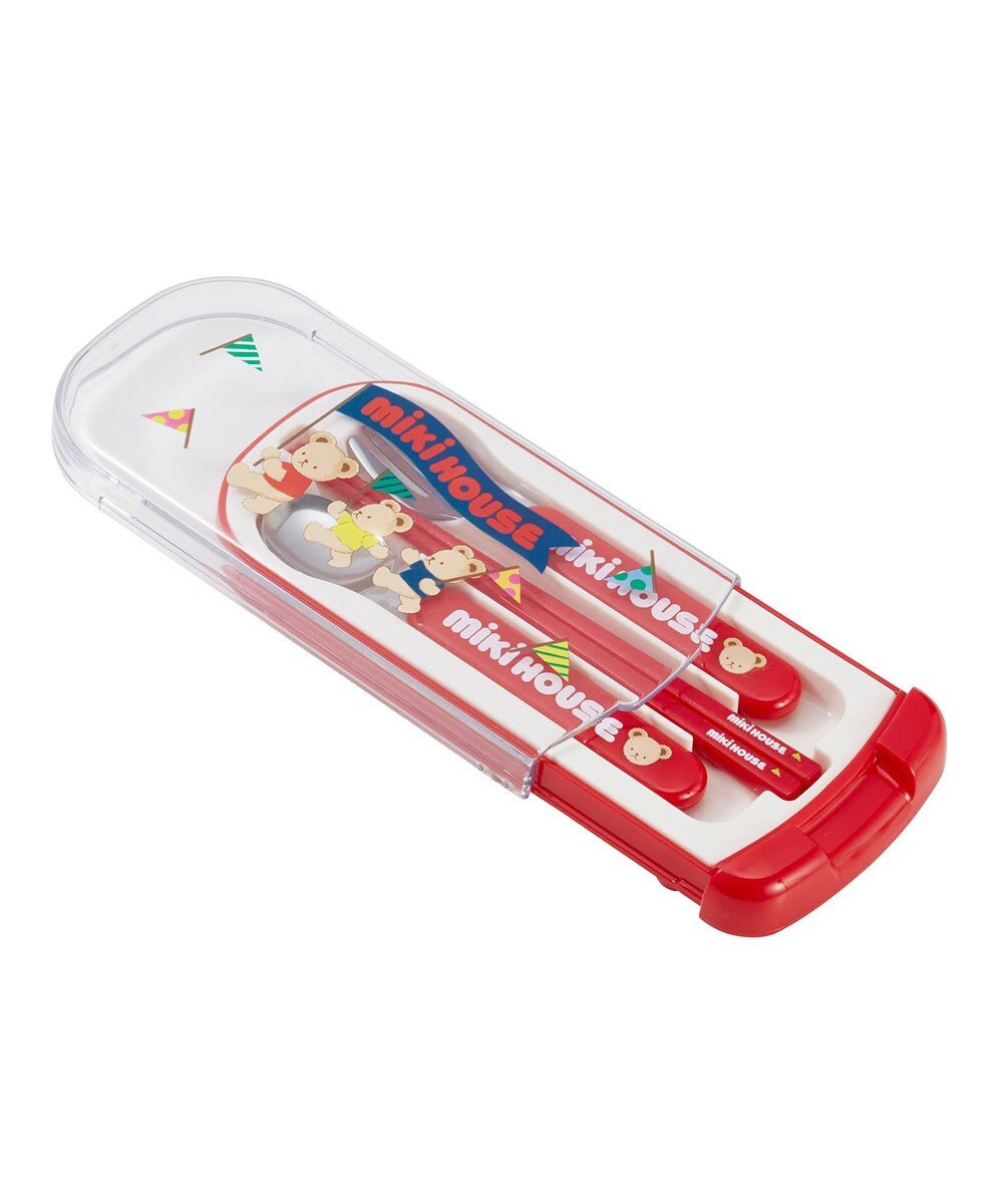 MIKI HOUSE HOT BISCUITS ミキハウスベアシリーズ ランチグッズギフトセット【BOX付き】 