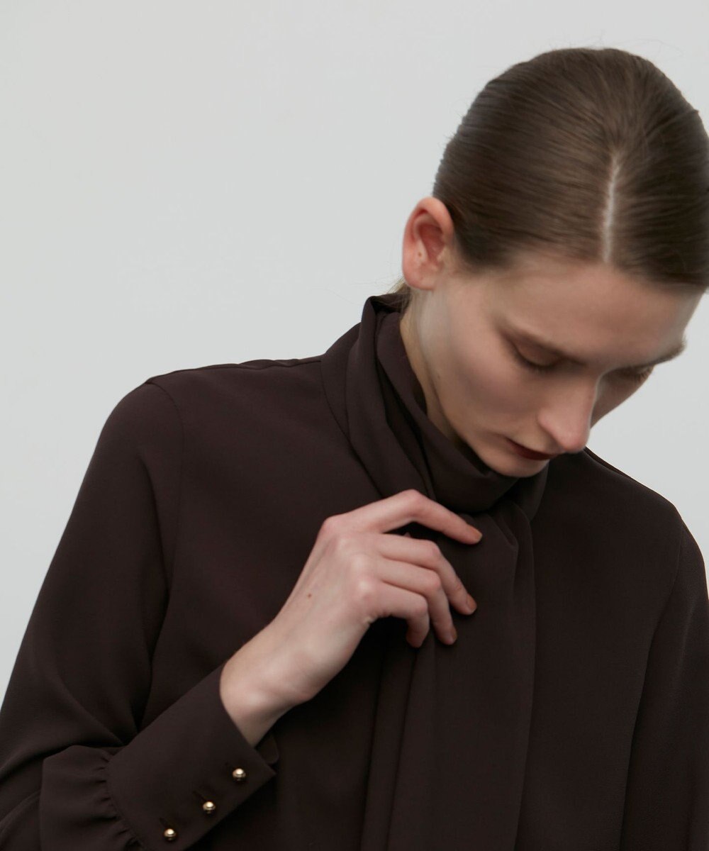 BEIGE， 【S-size】STOW / ボウタイブラウス 