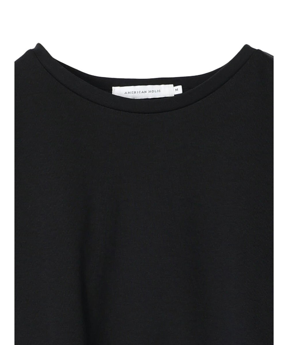 AMERICAN HOLIC 袖フレア５分袖カットプルオーバー 