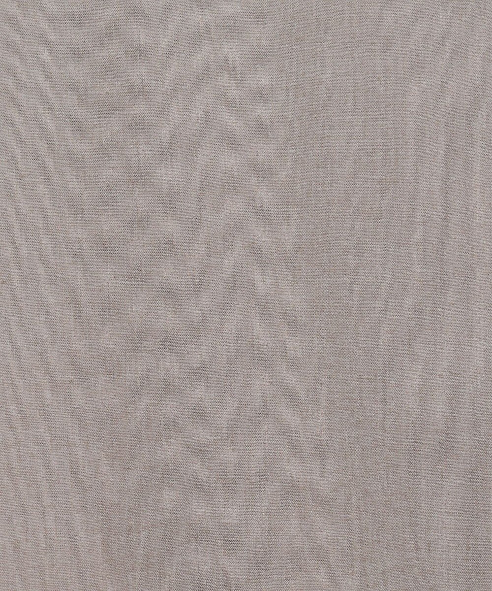 J.PRESS LADIES L 【洗える】麻ポリエステルストレッチ ワイド パンツ 