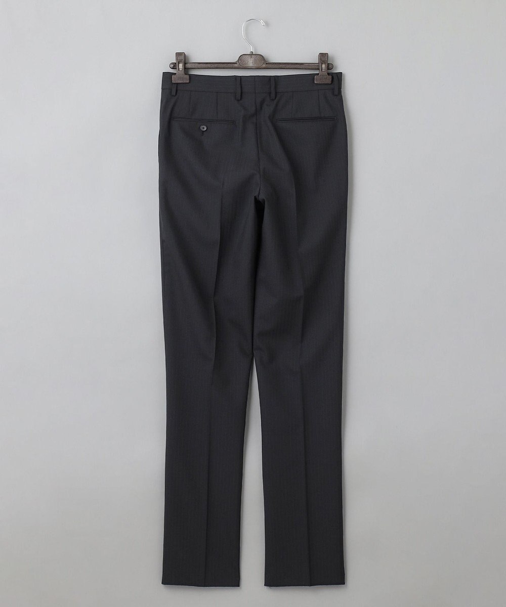 GOTAIRIKU 【オールシーズン対応】WOOL×POLYESTER ライトウェイト スーツ（ブラックストライプ） 