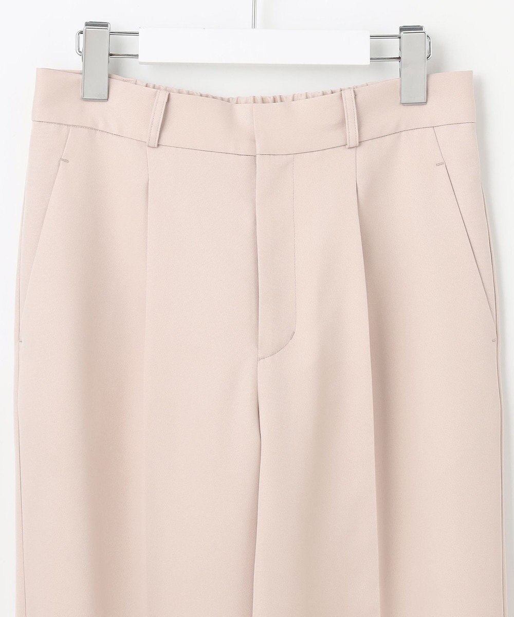 Feroux 【洗える】パールポイントテーパード パンツ 