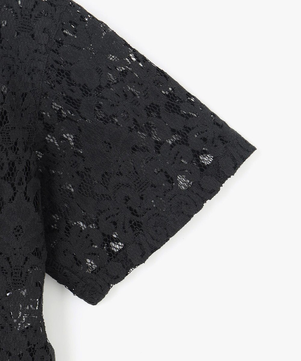 23区 【SLOW/一部店舗限定】好評につき追加生産！モチーフレース シャツ 