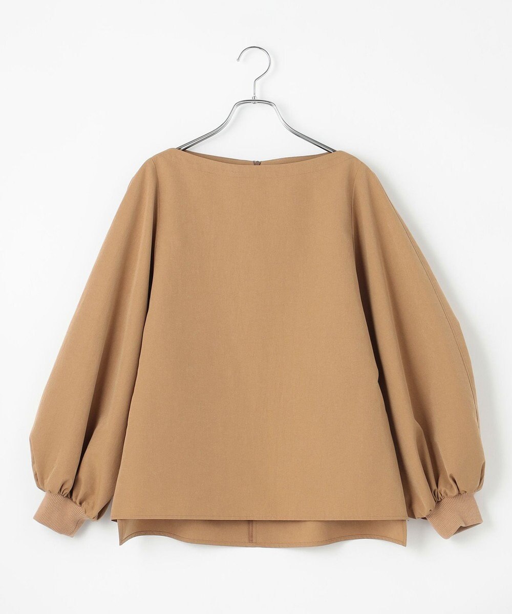 #Newans 【撥水】ボートネックリラクシーシャツ 