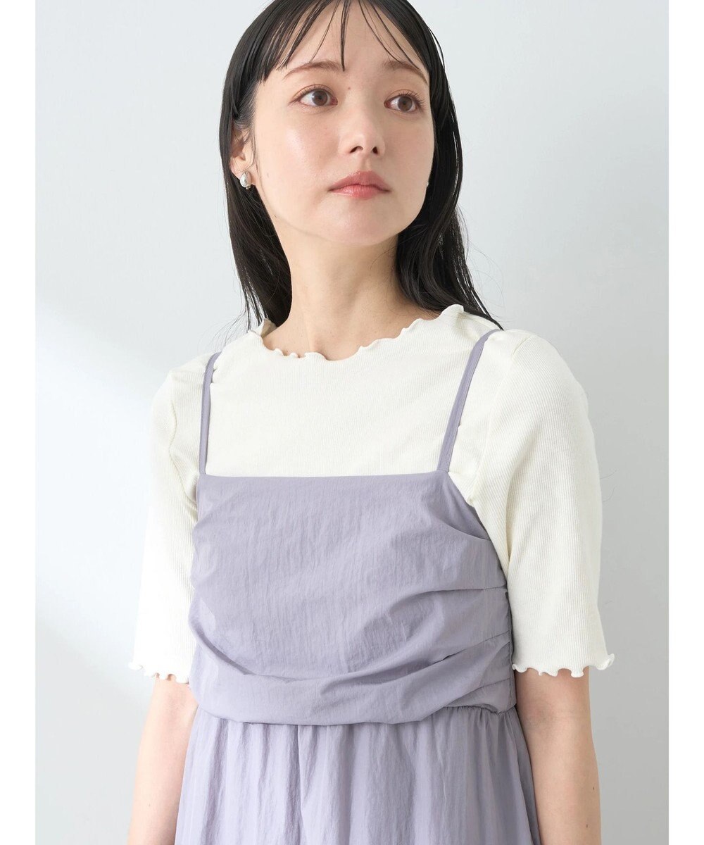 earth music&ecology テックバルーンキャミワンピース 