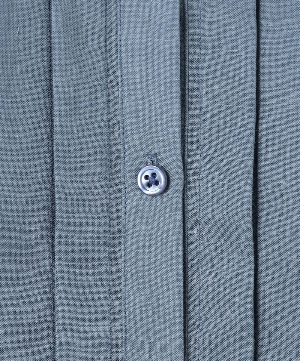 自由区 ナチュラルリネン ブラウス 