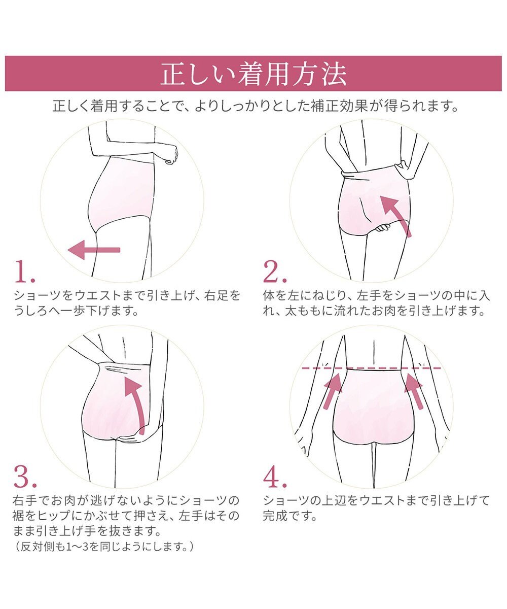 BRADELIS New York 【Yukine inc. 】ゆきねえ365綿混モアらくすっぽりショーツ24 ブラデリス 補正下着 