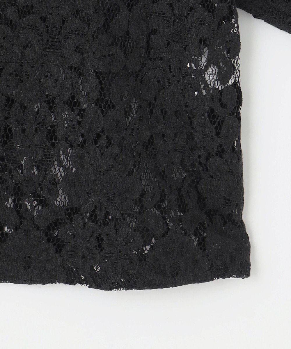 23区 【SLOW/一部店舗限定】好評につき追加生産！モチーフレース シャツ 