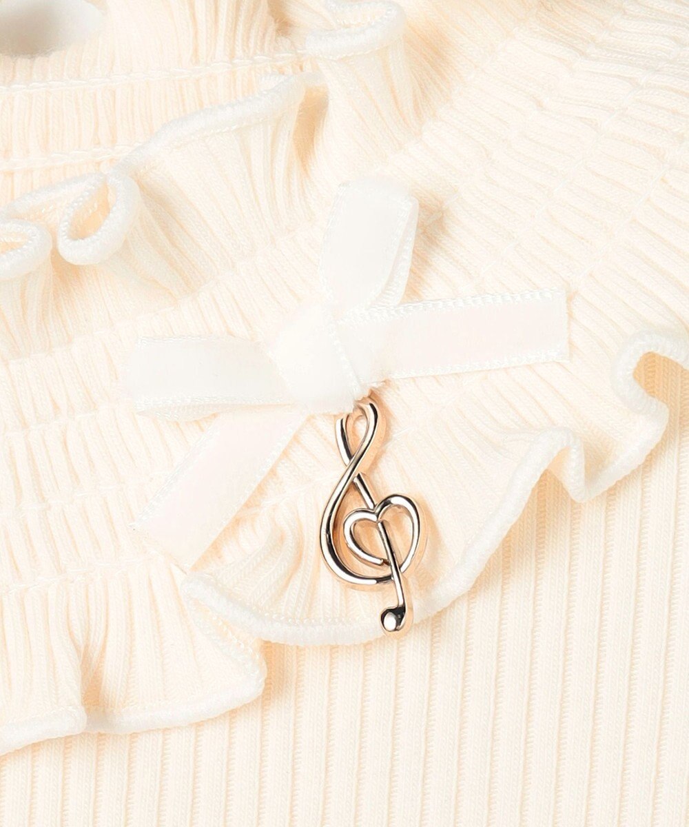 ANY KIDS 音符チャーム付き カットソー 