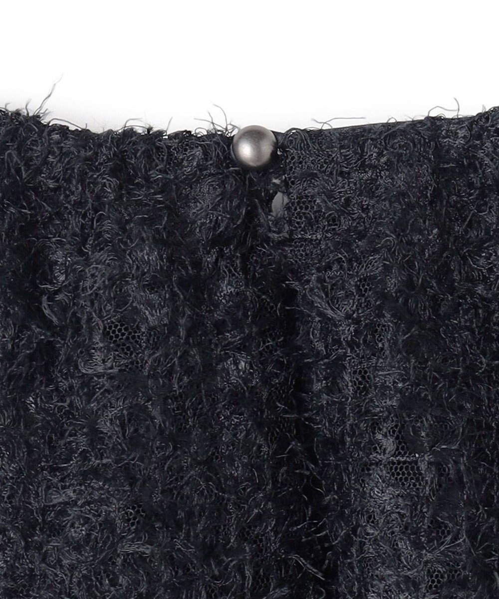 UNFILO L エアリーヤーン ギャザーブラウス 