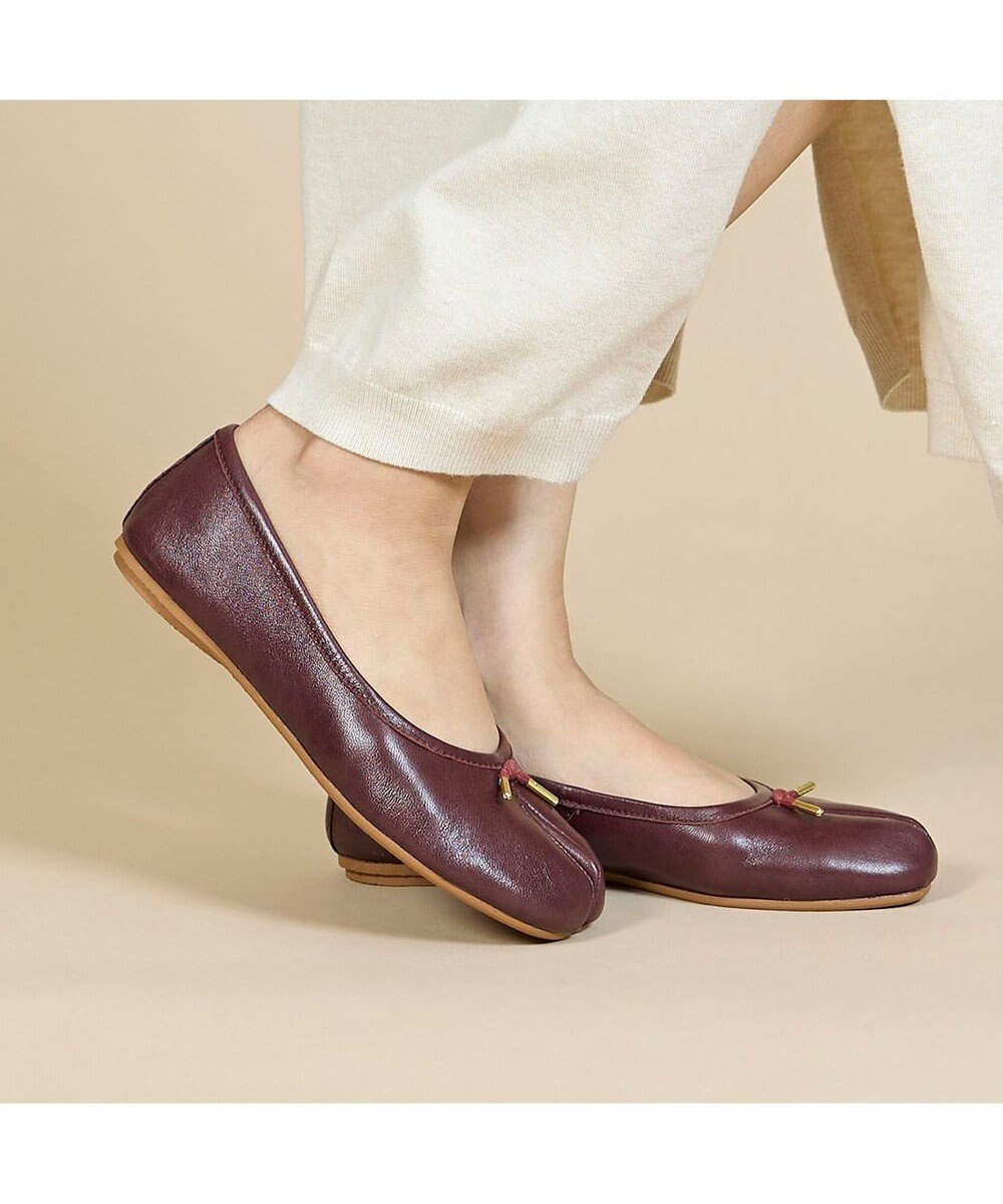 ing <ing>足袋デザインバレエシューズ 