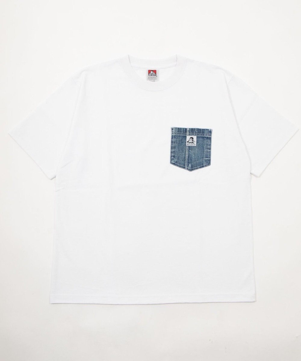 WEGO 【ユニセックス着用ITEM/MLサイズ展開】BENDAVISデニムポケットT（SS） 