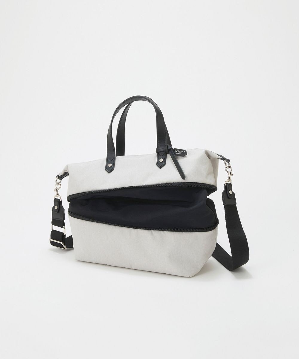 TOPKAPI 【TREASURE TOPKAPI】ナイロンコンビ 2way チェンジング トートバッグ ショルダーベルト付き 