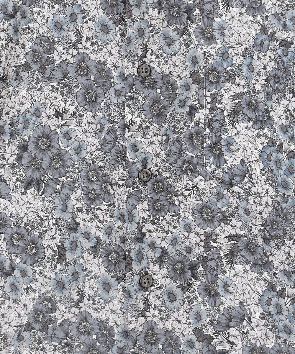 JOSEPH ABBOUD 【リバティ】ブラックレーベル リバティプリントシャツ 