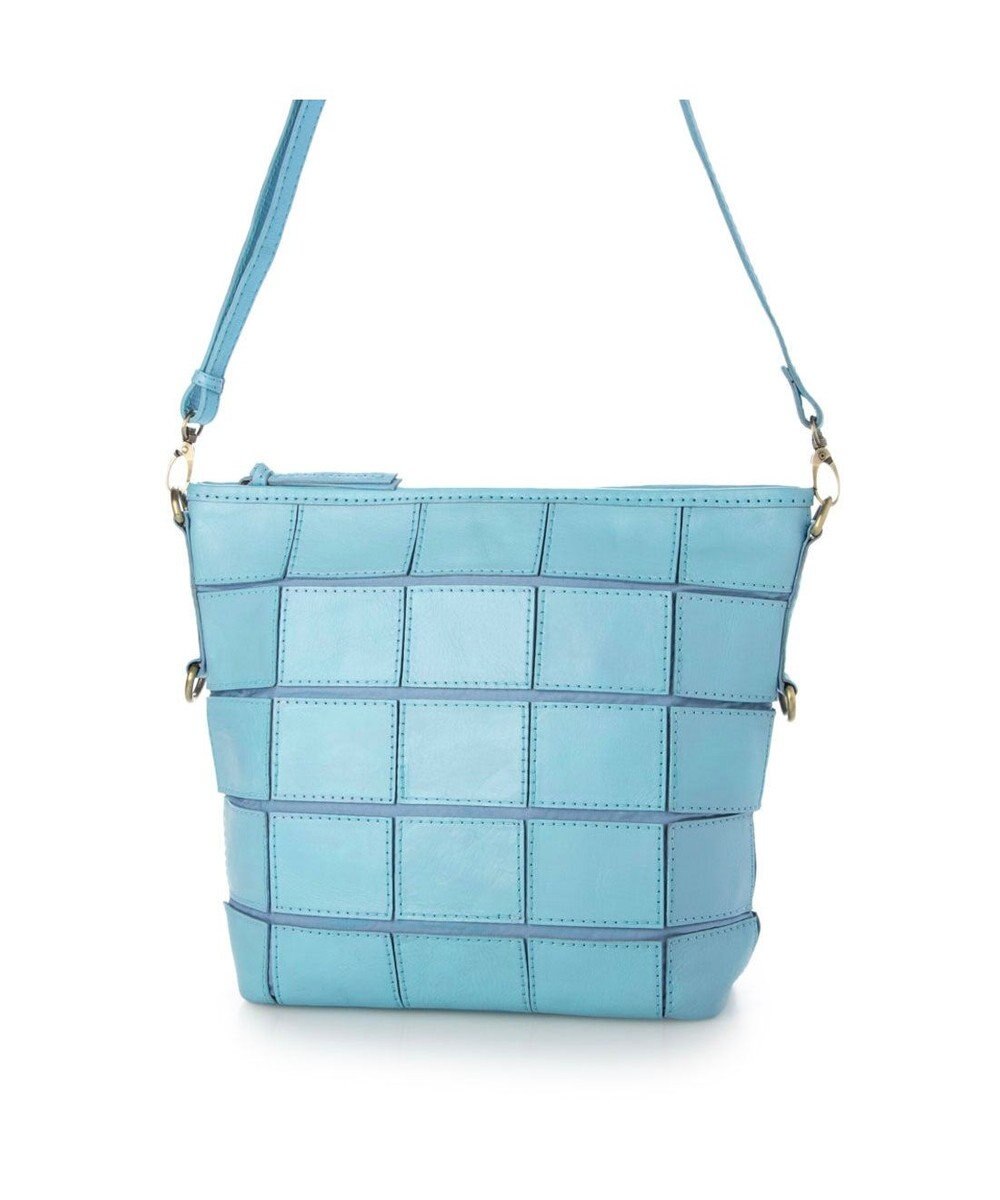 UNBILLION 【訳あり商品】ピークスピーク PEAKS PEAK / 牛革パッチワーク口折れ2wayショルダー 