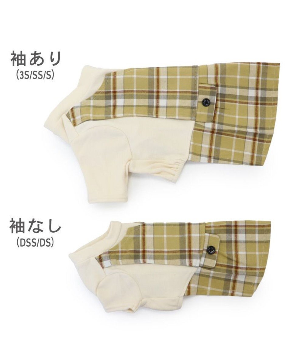 PET PARADISE J.PRESS スカートつなぎ《タータンチェック》 小型犬 