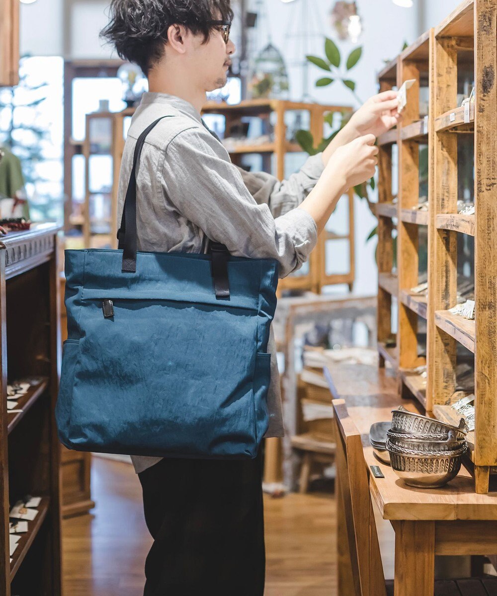 YUSHI RiVER - TOTEBAG トートバッグ  シワ加工 